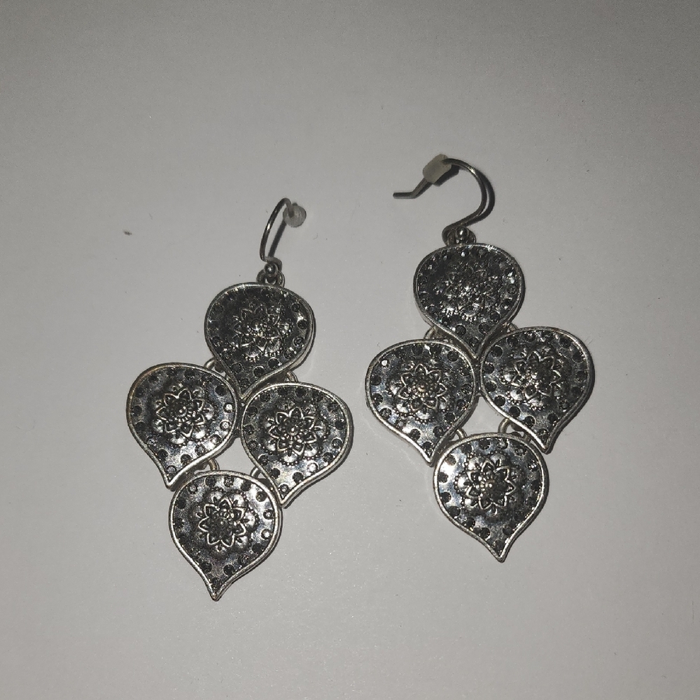 Elegant Silver Dangle Earrings